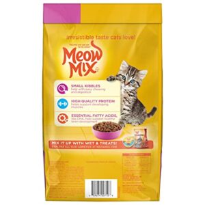 Meow Mix Kitten Li'L Nibbles Dry Cat Food, 3.15 Pound Bag (Pack of 4)