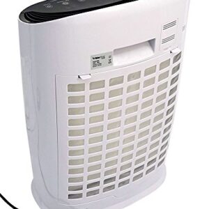 OdorStop HEPA Air Purifier with H13 HEPA Filter, Active Carbon, Multi-Speed, Sleep Mode and Timer (OSAP3600, Bright White)