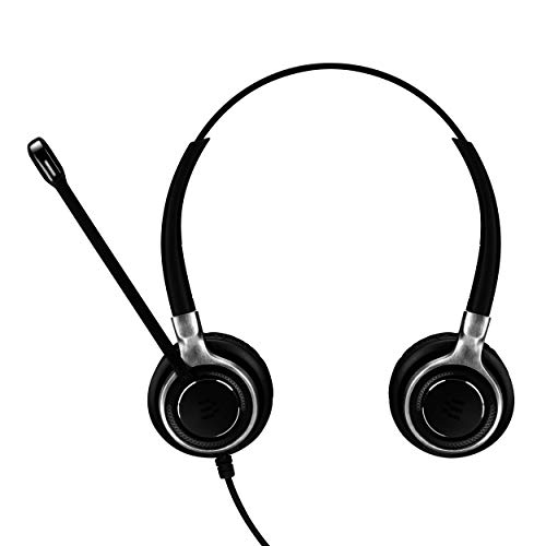 Sennheiser SC 665 USB (507257) - Double-Sided Business Headset | UC Optimized and Skype for Business Certified | For Mobile Phone, Tablet, Softphone, and PC (Black)