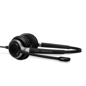 Sennheiser SC 665 USB (507257) - Double-Sided Business Headset | UC Optimized and Skype for Business Certified | For Mobile Phone, Tablet, Softphone, and PC (Black)