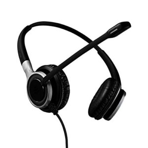 Sennheiser SC 665 USB (507257) - Double-Sided Business Headset | UC Optimized and Skype for Business Certified | For Mobile Phone, Tablet, Softphone, and PC (Black)