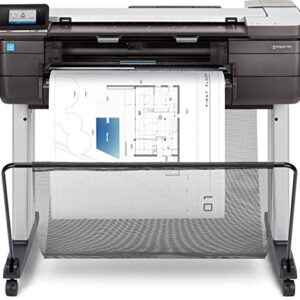 HP DesignJet T830 Large Format Multifunction Wireless Plotter Printer - 24", with Mobile Printing (F9A28A)