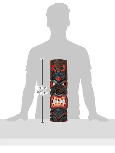 FOREVER BAMBOO Hawaiian Tiki Mask Classic Tahitian 20"