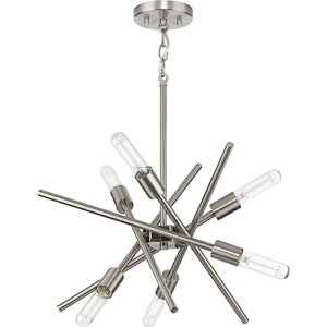 Progress Lighting P400108-009 Astra Chandeliers, Brushed Nickel