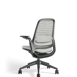 Steelcase Series 1 Work Office Chair - Nickel