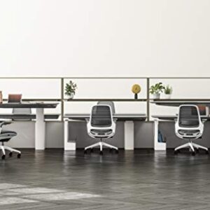 Steelcase Series 1 Work Office Chair - Nickel