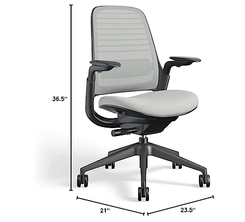 Steelcase Series 1 Work Office Chair - Nickel