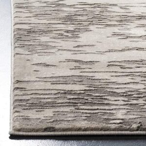 SAFAVIEH Meadow Collection 5'3" x 7'6" Grey MDW176F Modern Abstract Area Rug