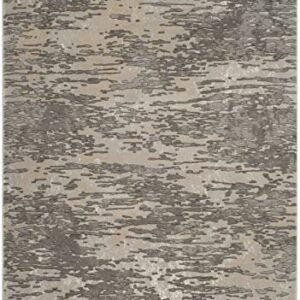 SAFAVIEH Meadow Collection 5'3" x 7'6" Grey MDW176F Modern Abstract Area Rug