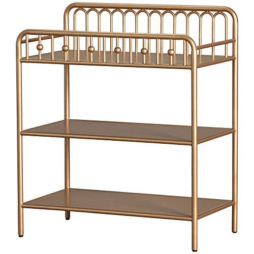 Little Seeds Monarch Hill Ivy Metal Changing Table, Gold