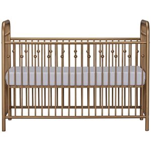 Little Seeds Monarch Hill Ivy Metal Crib, Gold