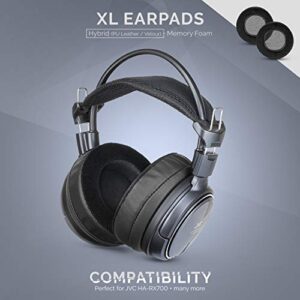 Brainwavz XL Hybrid Memory Foam Earpads for AKG 701 & Many Other Large Over The Ear Headphones - Sennheiser, JBL, Bayerdynamic, HifiMan, ATH, Philips, Fostex, Sony Ear Pads