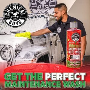 Chemical Guys CWS208 Watermelon Snow Foam Car Wash Soap (Works with Foam Cannons, Foam Guns or Bucket Washes) Safe for Cars, Trucks, Motorcycles, RVs & More, 128 fl oz (1 Gallon), Watermelon Scent