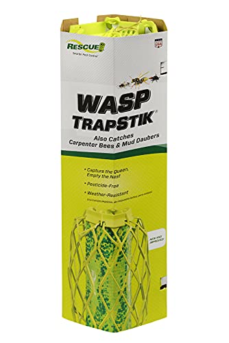 RESCUE! TrapStik for Wasps, Mud Daubers, Carpenter Bees