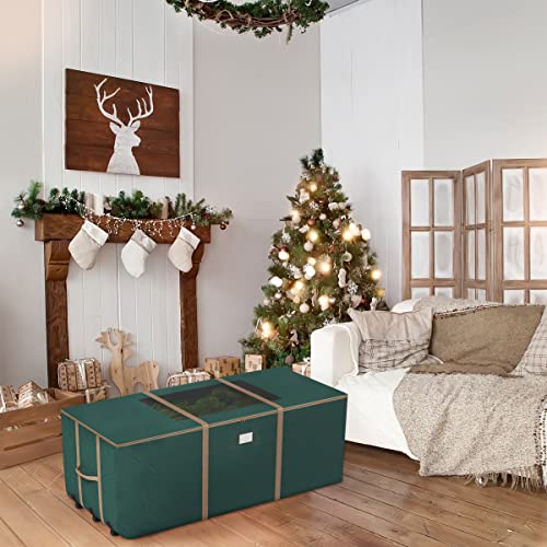 Elf Stor Premium Christmas Tree Storage Bag, fits up to 12ft Tree, Green