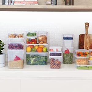 Décor Tellfresh Food Storage Pantry Container | Ideal for Meal Prep | BPA Free | Dishwasher, Freezer & Microwave Safe, Polypropylene, 500ml 3 Pack