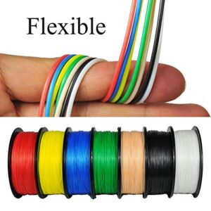 3D BEST-Q Flexible TPU 1.75mm 3D Printer Filament, Dimensional Accuracy +/- 0.03 mm, 1KG Spool, 8 Color to Choose (Skin)