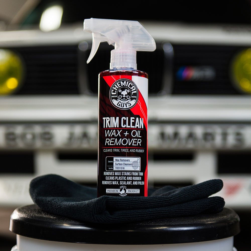 Chemical Guys TVD11516 Trim Clean Wax and Oil Remover (Works on Trim, Tires, and Rubber) Safe for Cars, Trucks, SUVs, Motorcycles, RVs & More, 16 fl oz