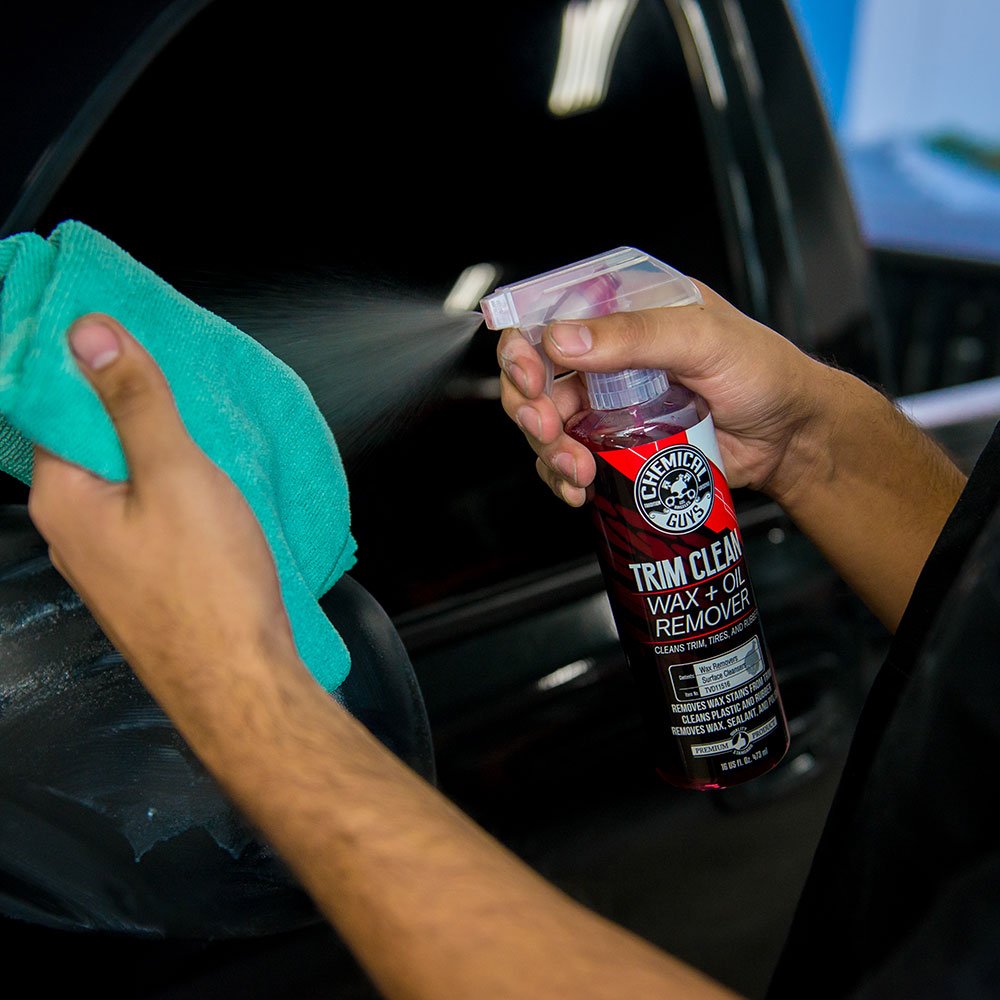 Chemical Guys TVD11516 Trim Clean Wax and Oil Remover (Works on Trim, Tires, and Rubber) Safe for Cars, Trucks, SUVs, Motorcycles, RVs & More, 16 fl oz