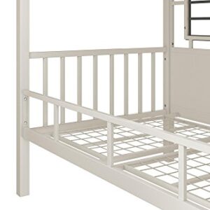 Little Seeds Rowan Valley Forest Loft Bed, Grey/Taupe, Twin