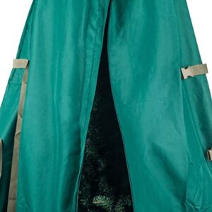 Tiny Tim Totes 83-DT5583 Premium Upright Christmas Tree Canvas Storage Cover Bag | 9 FT | Green, 9 Foot