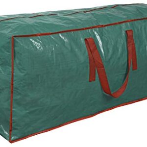 Propik Christmas Tree Storage Bag | Fits Up to 9 Ft. Tall Disassembled Tree | 65” X 15” X 30” Holiday Tree Storage Case | Xmas Storage Container with Handles and Sleek Zipper (Green)