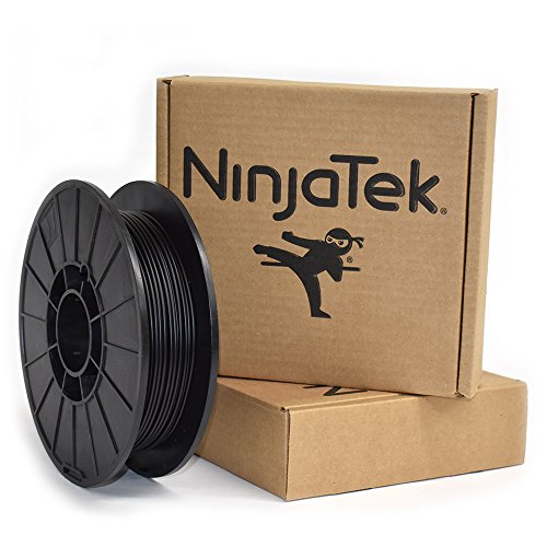 NinjaTek - 3DNF0129005 3DNF01129005 NinjaFlex TPU Filament, 3.00mm, TPE.5kg, Midnight (Black) (Pack of 1)