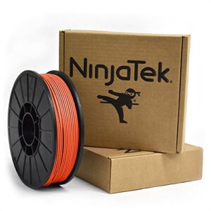 ninjatek - 3dnf0529010 3dnf05129010 ninjaflex tpu filament, 3.00mm, tpe, 1kg lava (orange) (pack of 1)