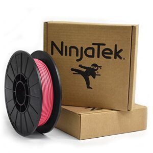 ninjatek 3dnf07129005 ninjatek ninjaflex tpu filament, 3.00mm, tpe.5kg, flamingo (pink) (pack of 1)