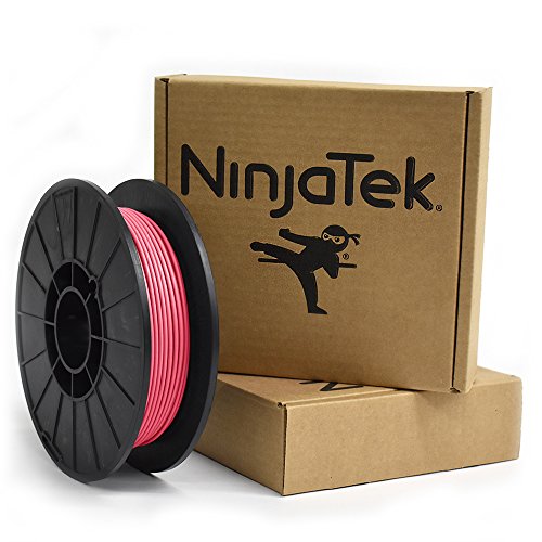 NinjaTek 3DNF07129005 NinjaTek NinjaFlex TPU Filament, 3.00mm, TPE.5kg, Flamingo (Pink) (Pack of 1)