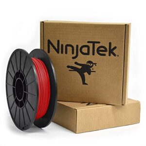 ninjatek 3dch03117505 ninjatek cheetah tpu filament, 1.75mm, tpe.5kg, fire (red) (pack of 1)