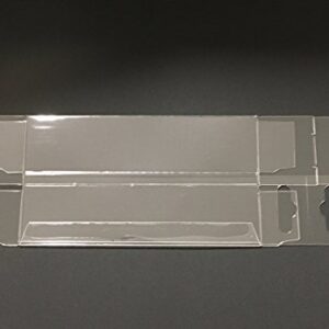 25 Clear Plastic PET Hang Box for Fishing Lures, Arts, Crafts, and Retail Size 1.5"X1.25"X5"