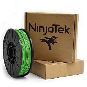 ninjatek 3dar06117510 ninjatek armadillo tpu filament, 1.75mm, tpe, 1kg grass (green) (pack of 1)