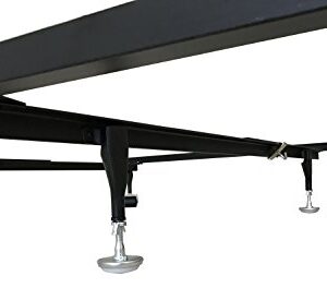 Kings Brand Heavy Duty Metal Adjustable Bed Frame Center Support System, Queen/King/Cal King