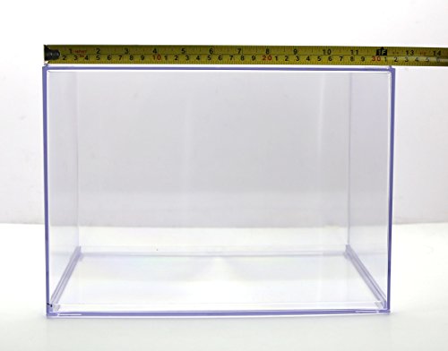 Gary Plastic Packaging Clear Rigid Plastic Box, 12 1/2" x 8 1/2" x 8 1/2"