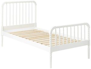 coaster furniture panel bed white 400415t
