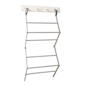 homz off the off the wall organization drying rack, white