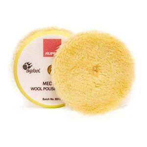 rupes bigfoot medium wool 5.75" orbital polishing pad
