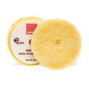 Rupes BigFoot Medium Wool 5.75" Orbital Polishing Pad