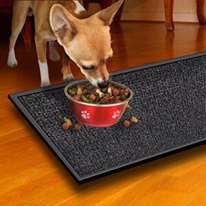 GrassWorx Clean Machine Drain & Dry Boot Tray, 14" x 28", Flint (10376363)