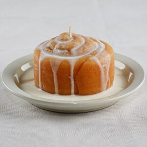 GRS Home Decor Cinnamon Roll Decorative Candle