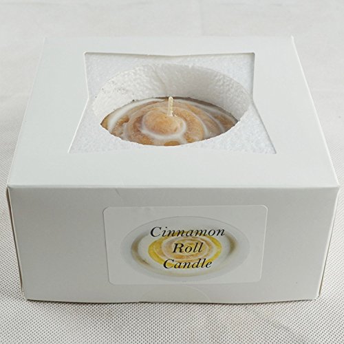 GRS Home Decor Cinnamon Roll Decorative Candle