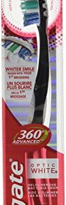 Colgate 360 Optic White Toothbrush, Soft, 1 Count