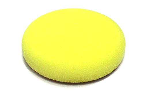 Maxshine 5” Hook & Loop Flat Polishing Foam Pad - DA and Rotary Polisher Compatible, Scientifically Designed Polishing Pad for Seamless Contouring