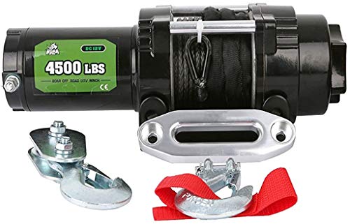 OFFROAD BOAR Synthetic Rope ATV/UTV Winch 4500lbs/2041kg (H)