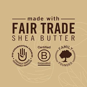 Shea Moisture Raw Shea Butter Conditioner, Deep Moisturizer with Sea Kelp & Argan Oil, Sulfate Free & Silicone Free, Curly Hair Products, Family Size (2 Pack - 16 Fl Oz)