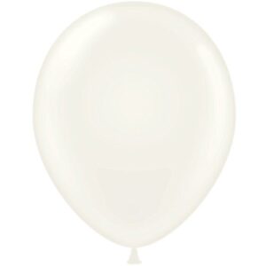 17" white latex balloons 50 count by tuf-tex latex balloons