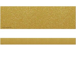 teacher created resources (5627) gold shimmer straight border trim