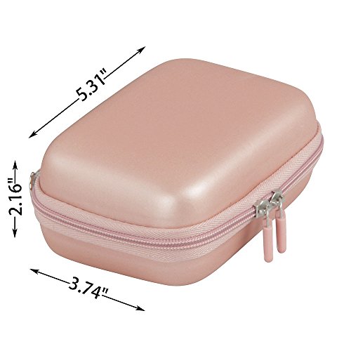 Hermitshell Hard EVA Travel Case for HP Sprocket Portable Photo Printer (Rose Gold)