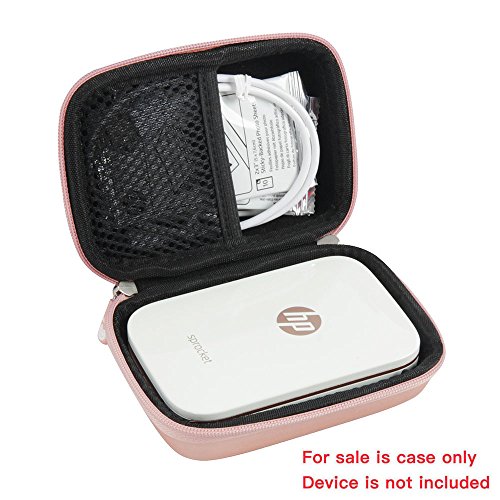 Hermitshell Hard EVA Travel Case for HP Sprocket Portable Photo Printer (Rose Gold)